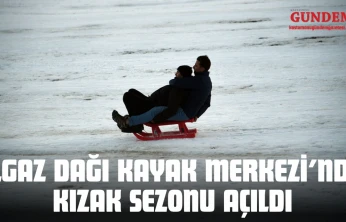 Ilgaz Dağı Kayak Merkezi'nde Kızak Sezonu Açıldı