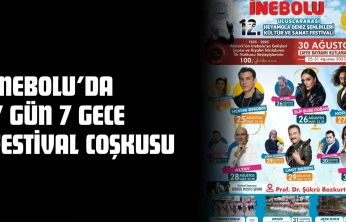 İnebolu'da 7 Gün 7 Gece Festival Coşkusu