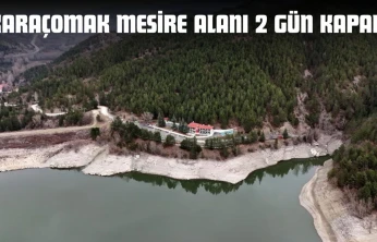 Karaçomak Mesire Alanı 2 Gün Kapalı