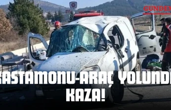 Kastamonu-Araç Yolunda Kaza!