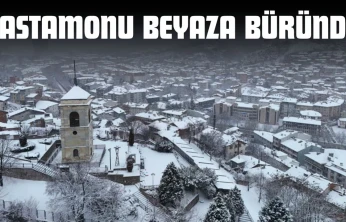 Kastamonu Beyaza Büründü