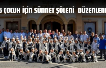 Kastamonu'da 75 Çocuk İçin Sünnet Şöleni Düzenlendi