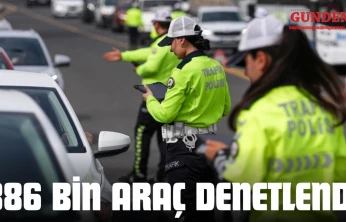 Kastamonu'da 886 bin araç denetlendi