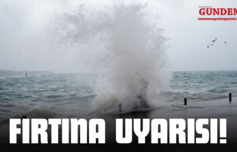 Kastamonu'da Fırtına Uyarısı!