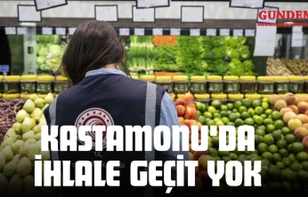 Kastamonu'da İhlale Geçit Yok: 3 Bin 166 TL Cezai İşlem!