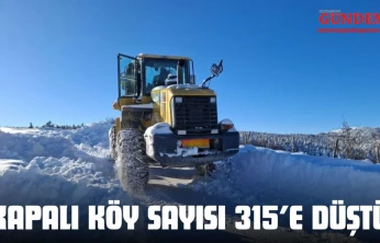 Kastamonu'da Kapalı Köy Sayısı 315'e Düştü