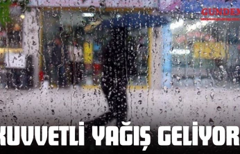 Kastamonu'ya Kuvvetli Yağış Geliyor!