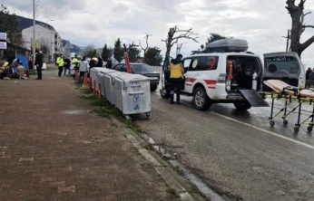 Kastamonu'da Motosiklet İle Otomobil Çarpıştı!