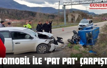 Kastamonu'da Otomobil İle 'Pat Pat' Çarpıştı: 3 Yaralı