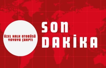 Kastamonu'da Özel Halk Otobüsü Yayaya Çarptı