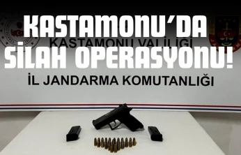 Kastamonu'da Silah Operasyonu!