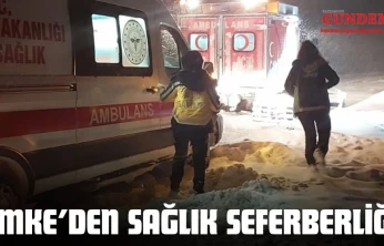 Kastamonu'da UMKE'den Kış Şartlarında Sağlık Seferberliği