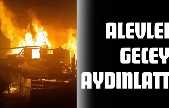 Kastamonu'da Yangın Paniği