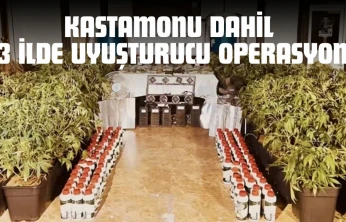 Kastamonu Dahil 23 İlde Dev Uyuşturucu Operasyonu