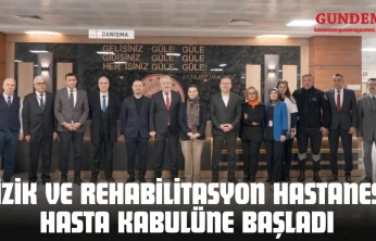 Kastamonu Fizik Ve Rehabilitasyon Hastanesi Hasta Kabulüne Başladı