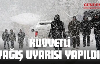 Kastamonu İçin Kuvvetli Kar Yağışı Uyarısı!