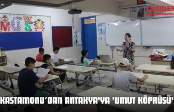 Kastamonu Üniversitesi'nden Antakya'ya 'Umut Köprüsü'