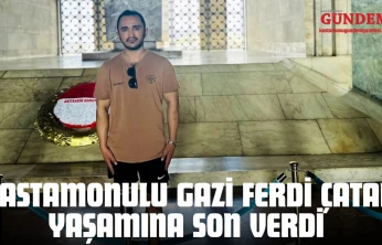 Kastamonulu Gazi Ferdi Çatal Yaşamına Son Verdi
