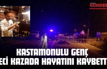 Kastamonulu Genç Feci Kazada Hayatını Kaybetti!