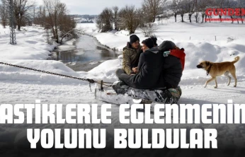 Lastiklerle Eğlenmenin Yolunu Buldular