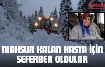 Mahsur Kalan Hasta İçin Seferber Oldular