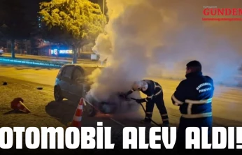 Otomobil Alev Aldı!