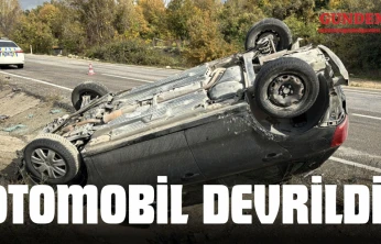 Otomobil Devrildi!