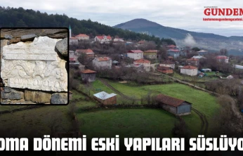 Roma Dönemi Eski Yapıları Süslüyor