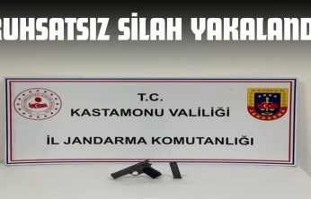 Ruhsatsız Silah Yakalandı