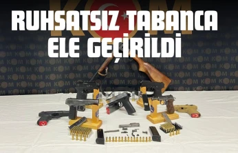 Ruhsatsız Tabanca Ele Geçirildi: 1 Tutuklama