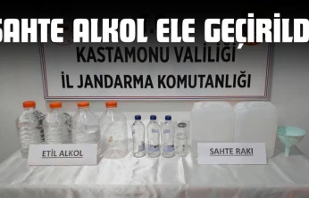 Sahte Alkol Ele Geçirildi