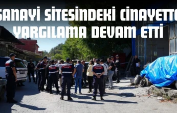 Sanayi Sitesindeki Cinayette Yargılama Devam Etti