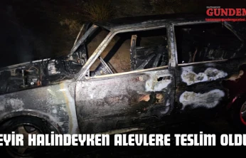 Seyir Halindeyken Alevlere Teslim Oldu!