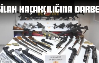 Silah Kaçakçılığına Darbe!