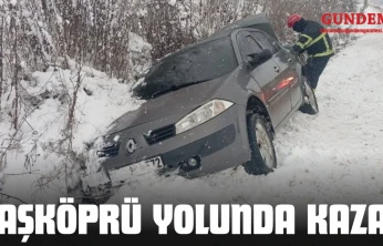 Taşköprü Yolunda Kaza!