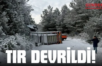 Tır Devrildi!