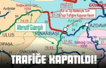 Trafiğe Kapatıldı!