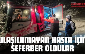 Ulaşılamayan Hasta İçin Seferber Oldular
