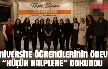 Üniversite Öğrencilerinin Ödevi 'Küçük Kalplere' Dokundu