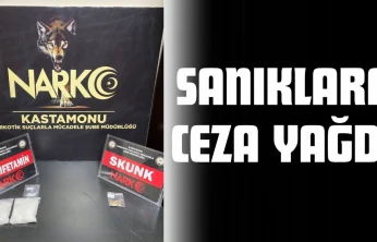 Uyuşturucuyla Yakalanan Sanıklara Ceza Yağdı