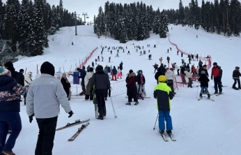 Yarıyıl Tatilinin Son Gününde Ilgaz'da Yoğunluk