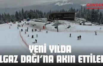 Yeni yılda Ilgaz Dağı'na Akın Ettiler