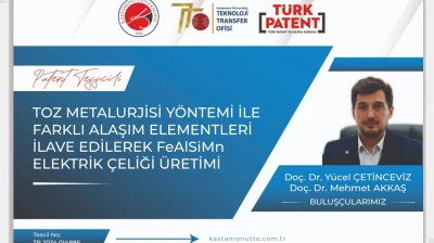 Elektrik Çeliği Patenti Tescil Aldı