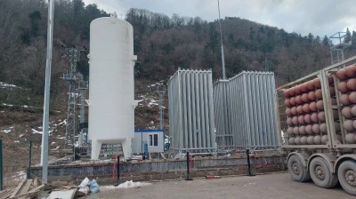 İnebolu'da Doğalgaz Depolama Ünitesi Kuruldu