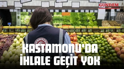 Kastamonu'da İhlale Geçit Yok: 3 Bin 166 TL Cezai İşlem!
