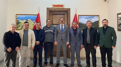 Kaymakam Demirdağ'ı Ziyaret Ettiler