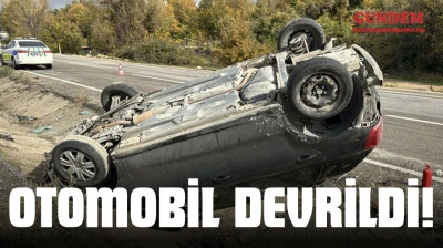 Otomobil Devrildi!