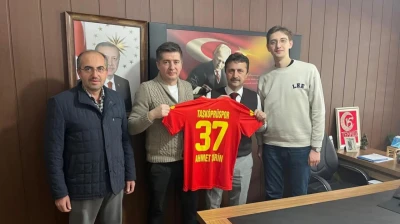 Taşköprüspor'dan İlçe Milli Eğitim Müdürüne Ziyaret