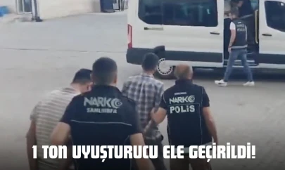 1 Ton Uyuşturucu Ele Geçirildi!