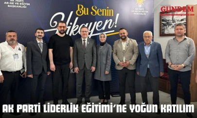 AK Parti Liderlik Eğitimi'ne Yoğun Katılım